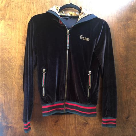 gucci mens fleece|Gucci velour sweatsuit.